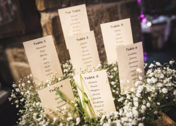 Beautiful Wedding Escort Card Ideas