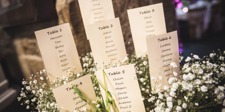 Beautiful Wedding Escort Card Ideas