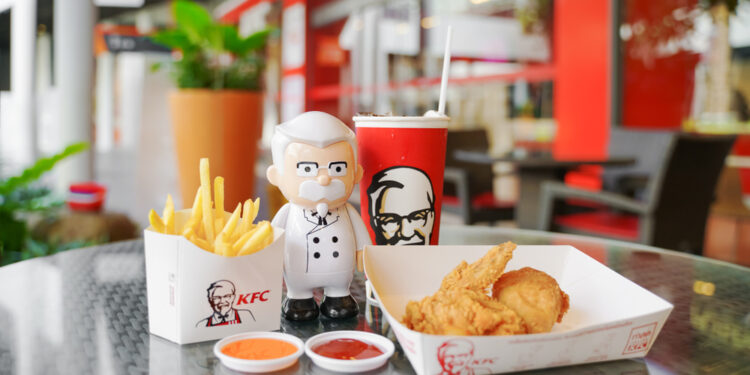 The first ever KFC wedding